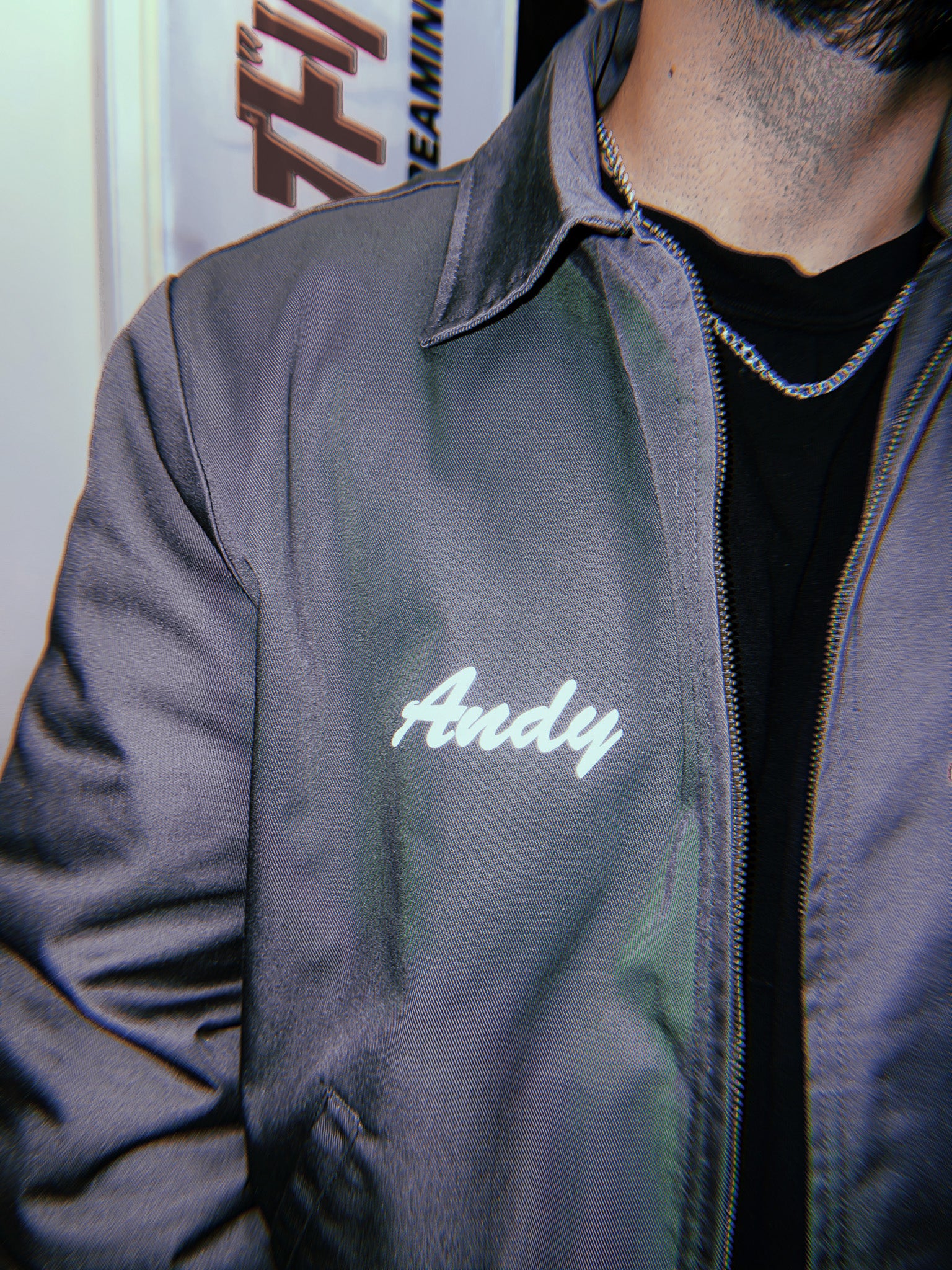 80s Retro Mechanics Jacket