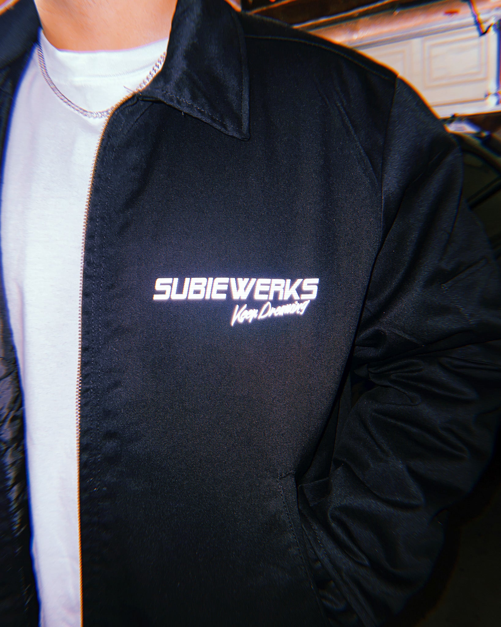 80s Retro Mechanics Jacket