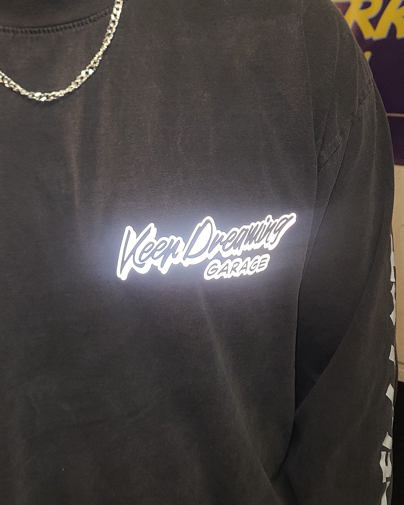 OVERSIZED KD GARAGE LS TEE