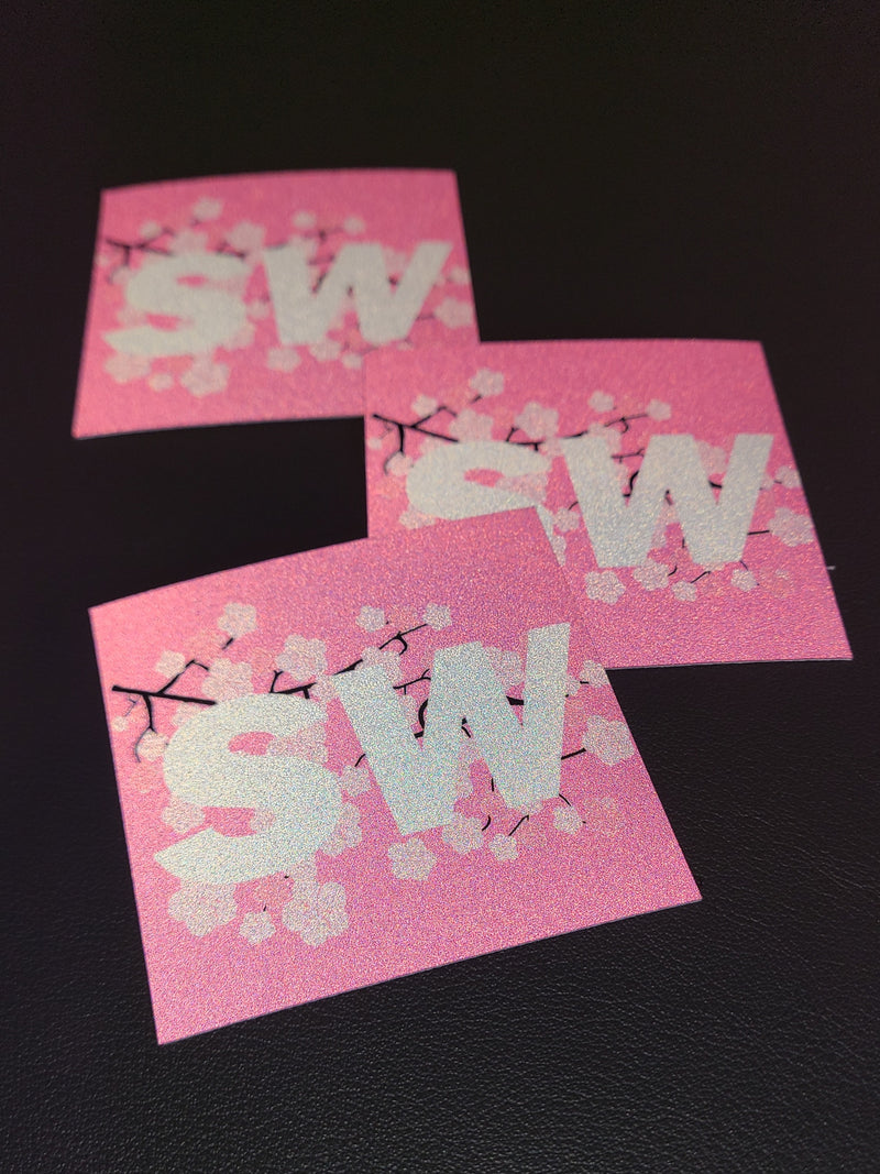 REFLECTIVE CHERRY BLOSSOM Sticker