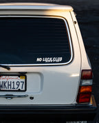 NO LUCK CLUB (SW) Sticker