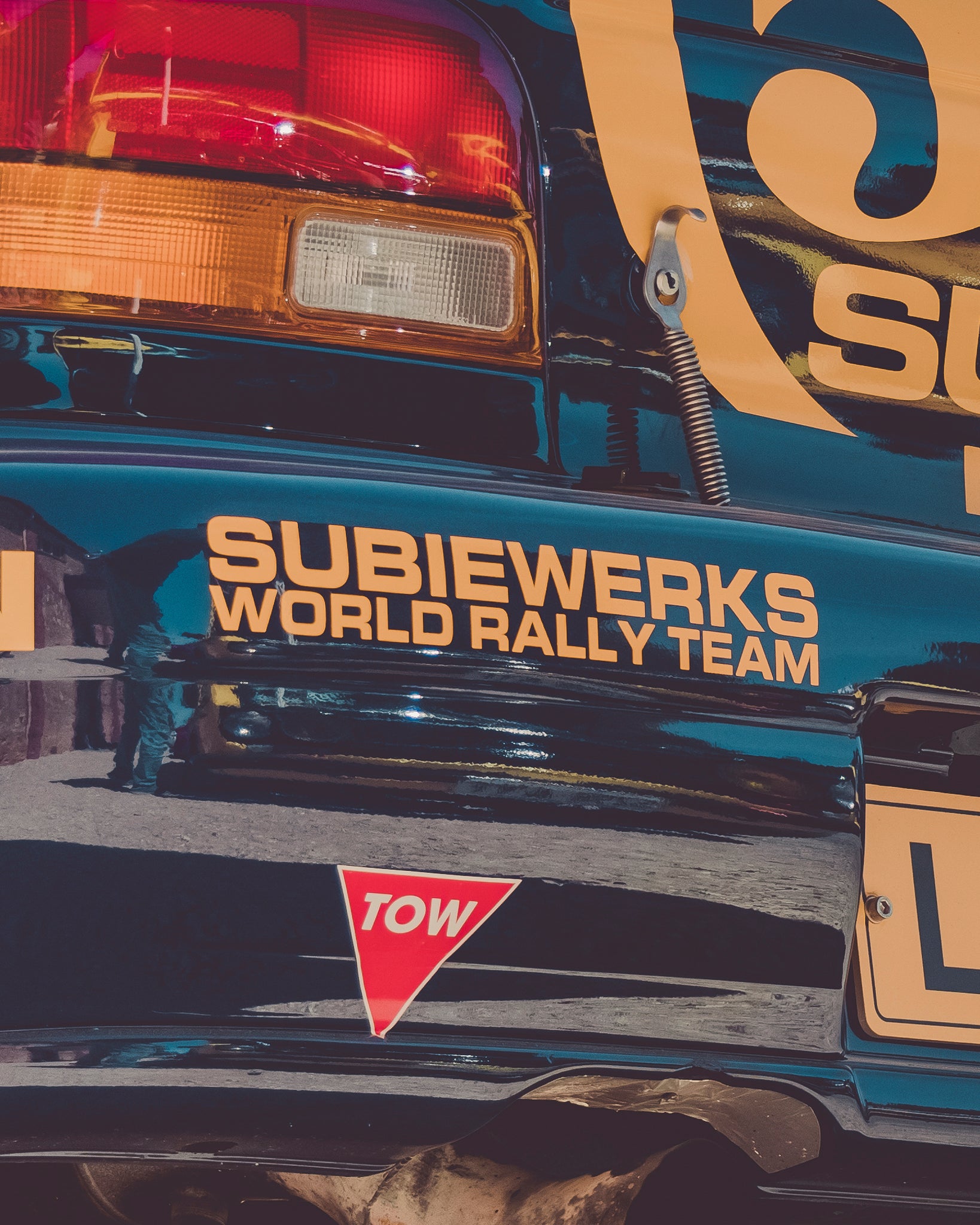 SUBIEWERKS WORLD RALLY TEAM Sticker