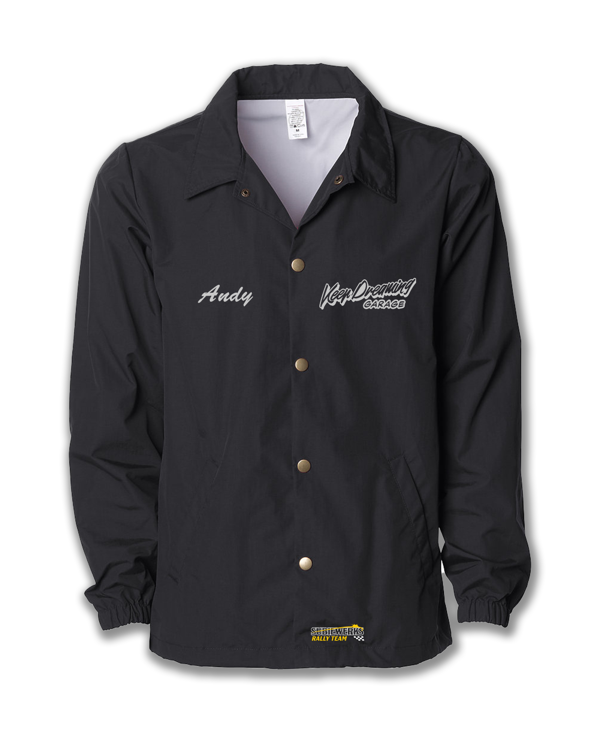 Keep Dreaming Garage Coaches Jacket