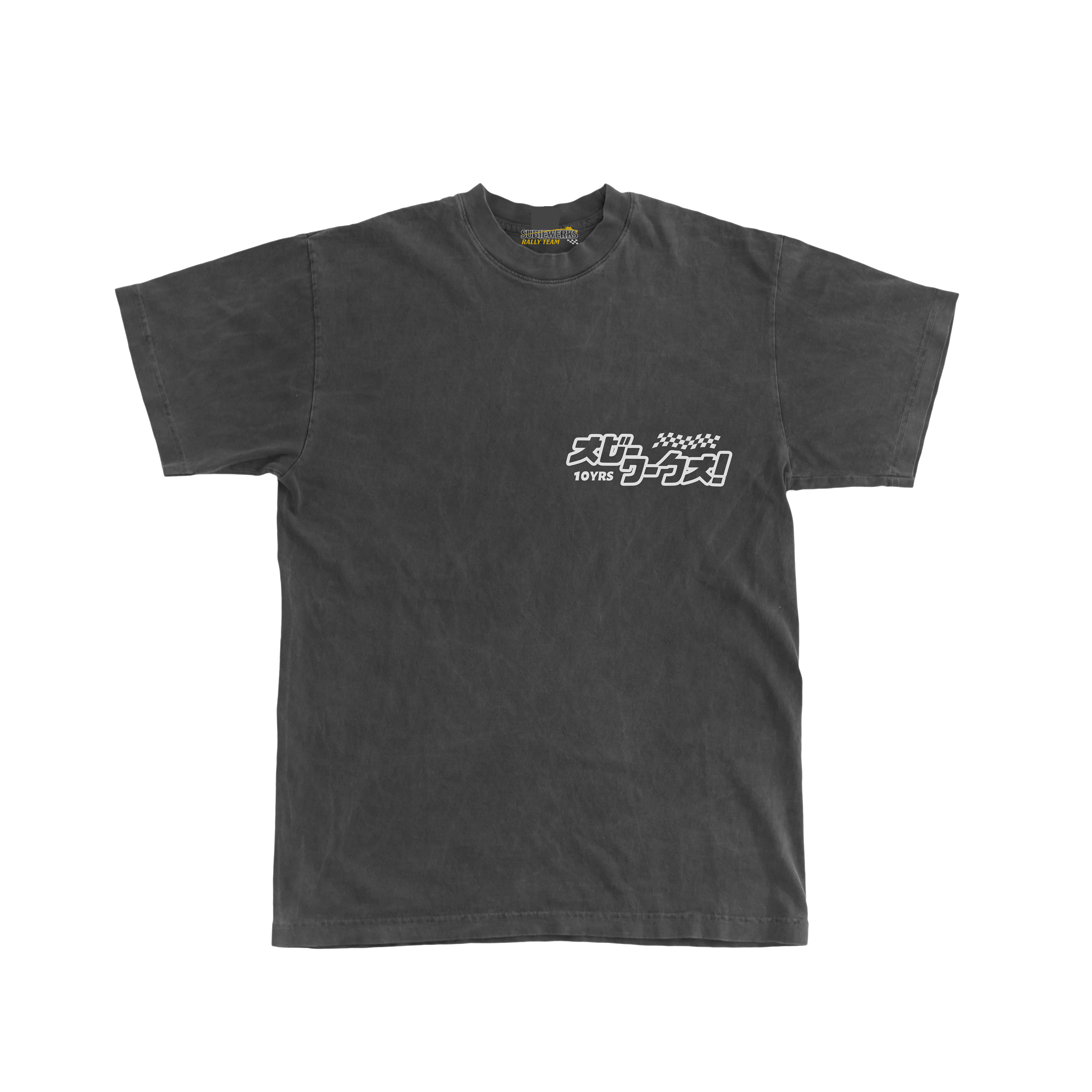 OVERSIZED 10YR ANNIVERSARY TEE
