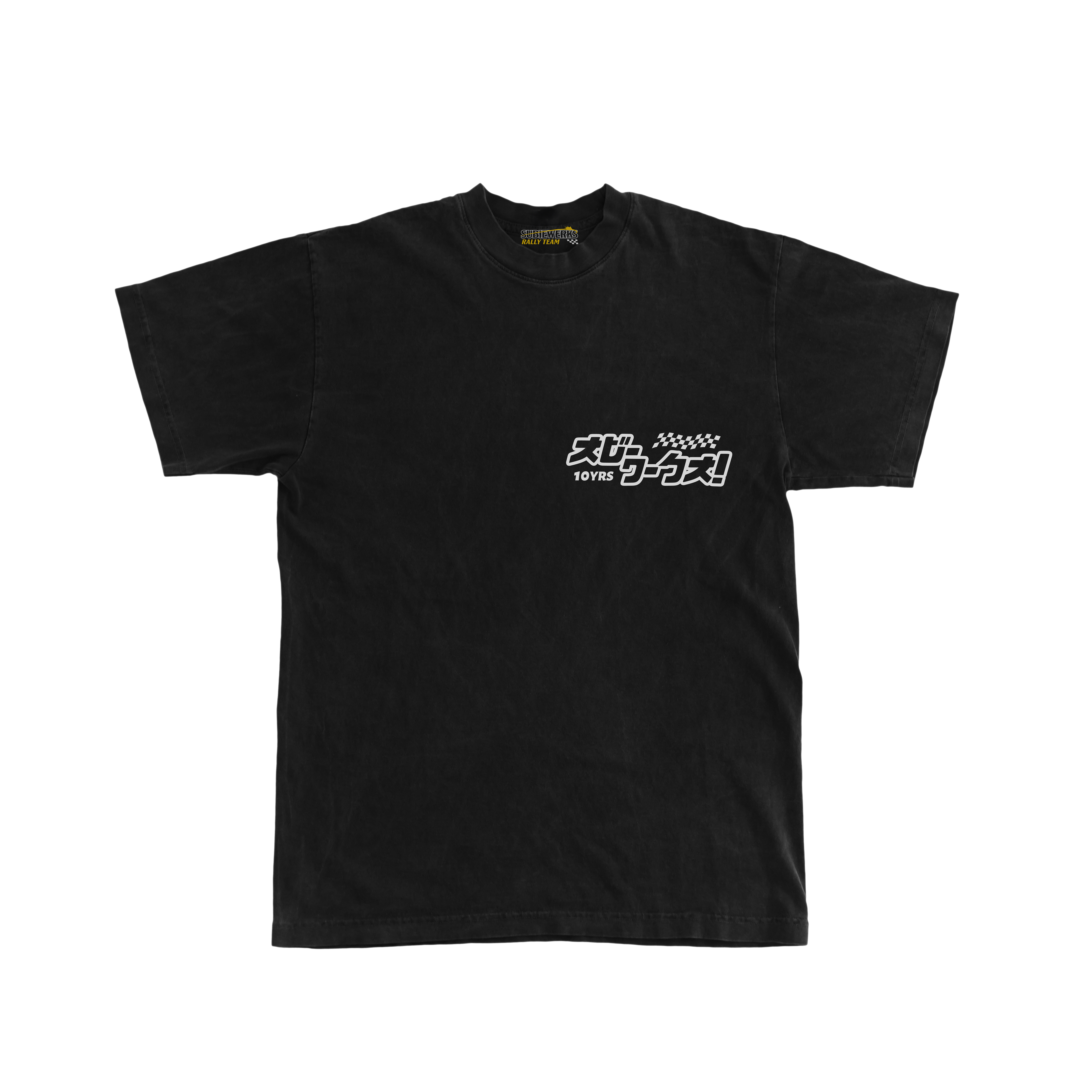 OVERSIZED 10YR ANNIVERSARY TEE