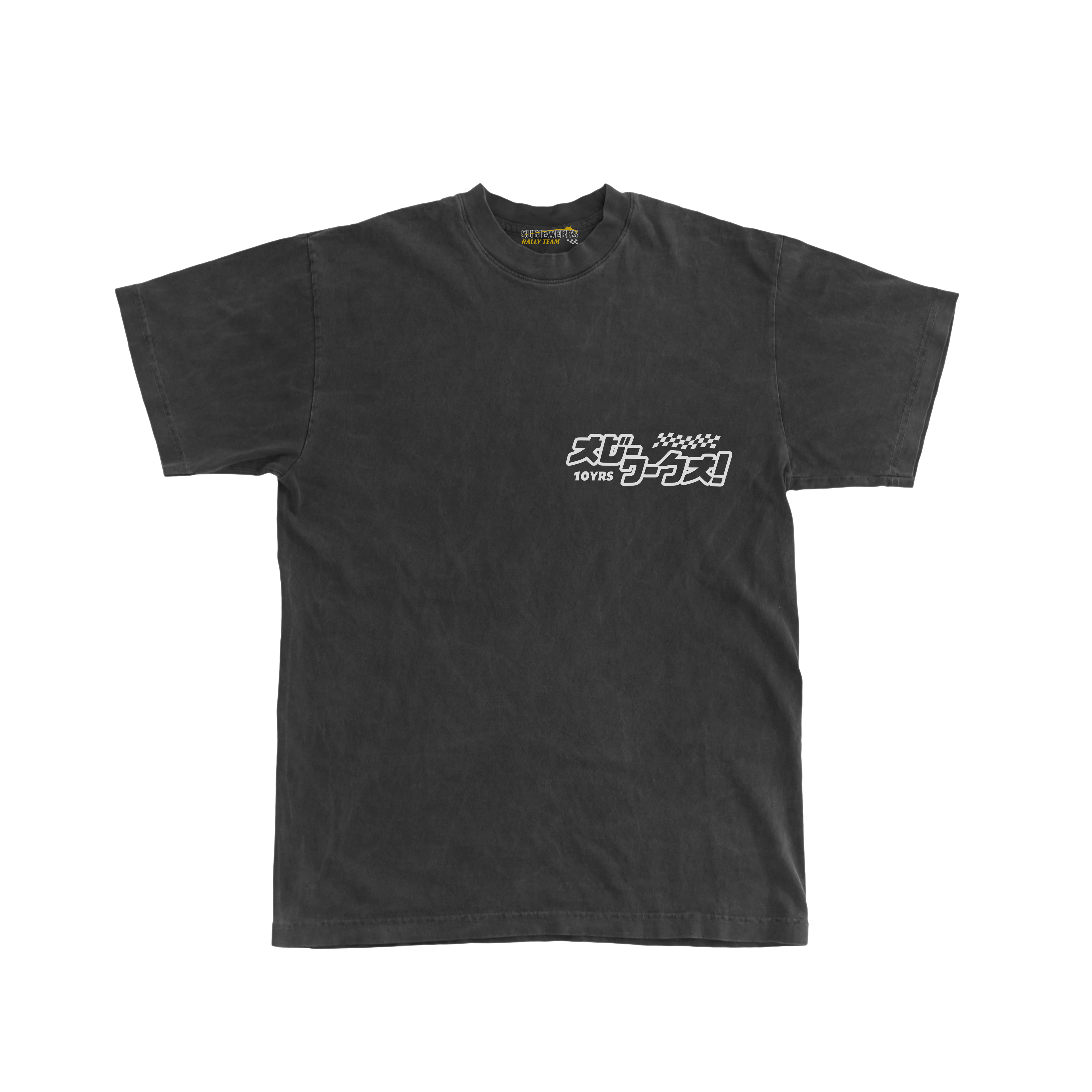 OVERSIZED 10YR ANNIVERSARY TEE