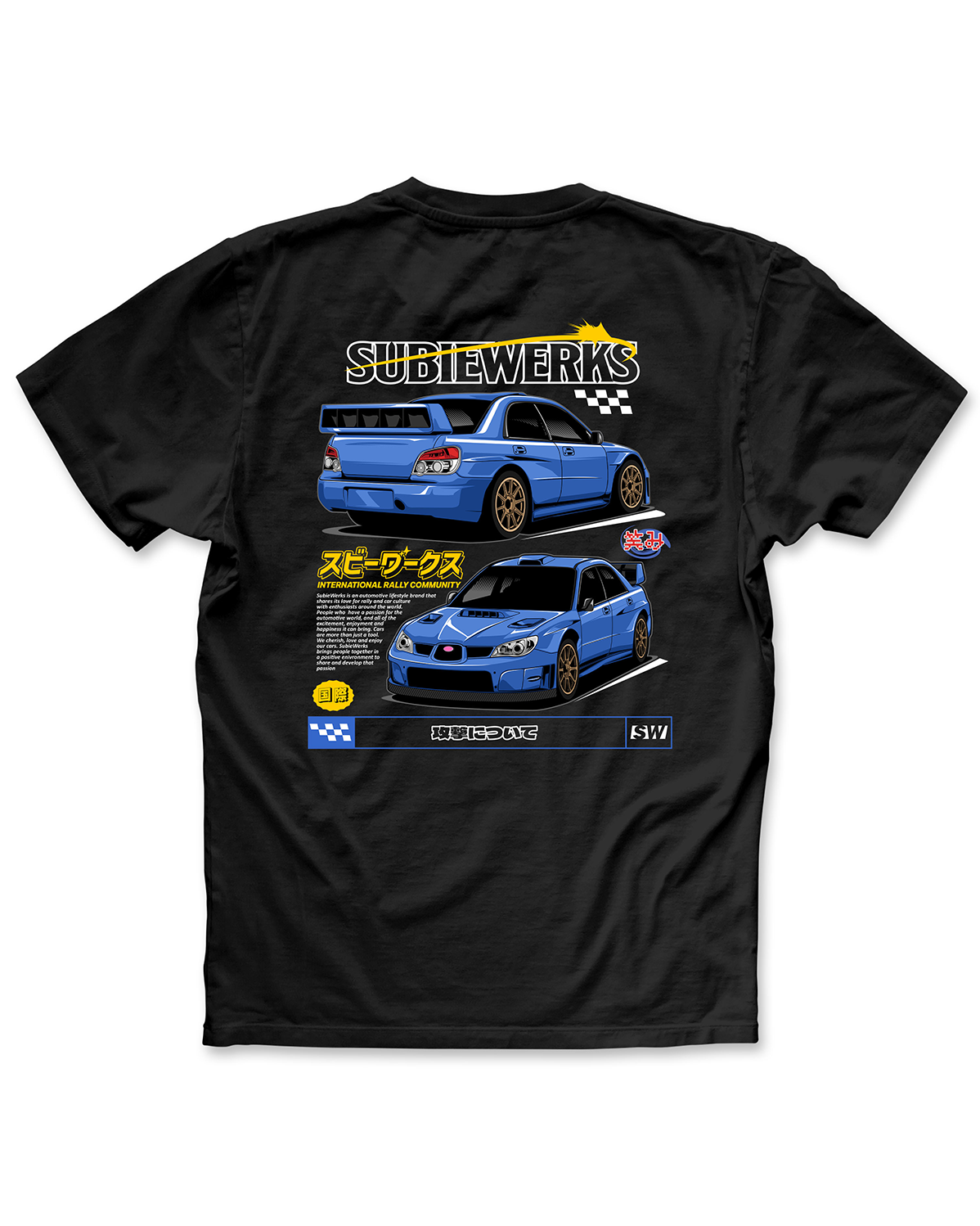 SubieWerks Rally Team (HawkEye) Shirt
