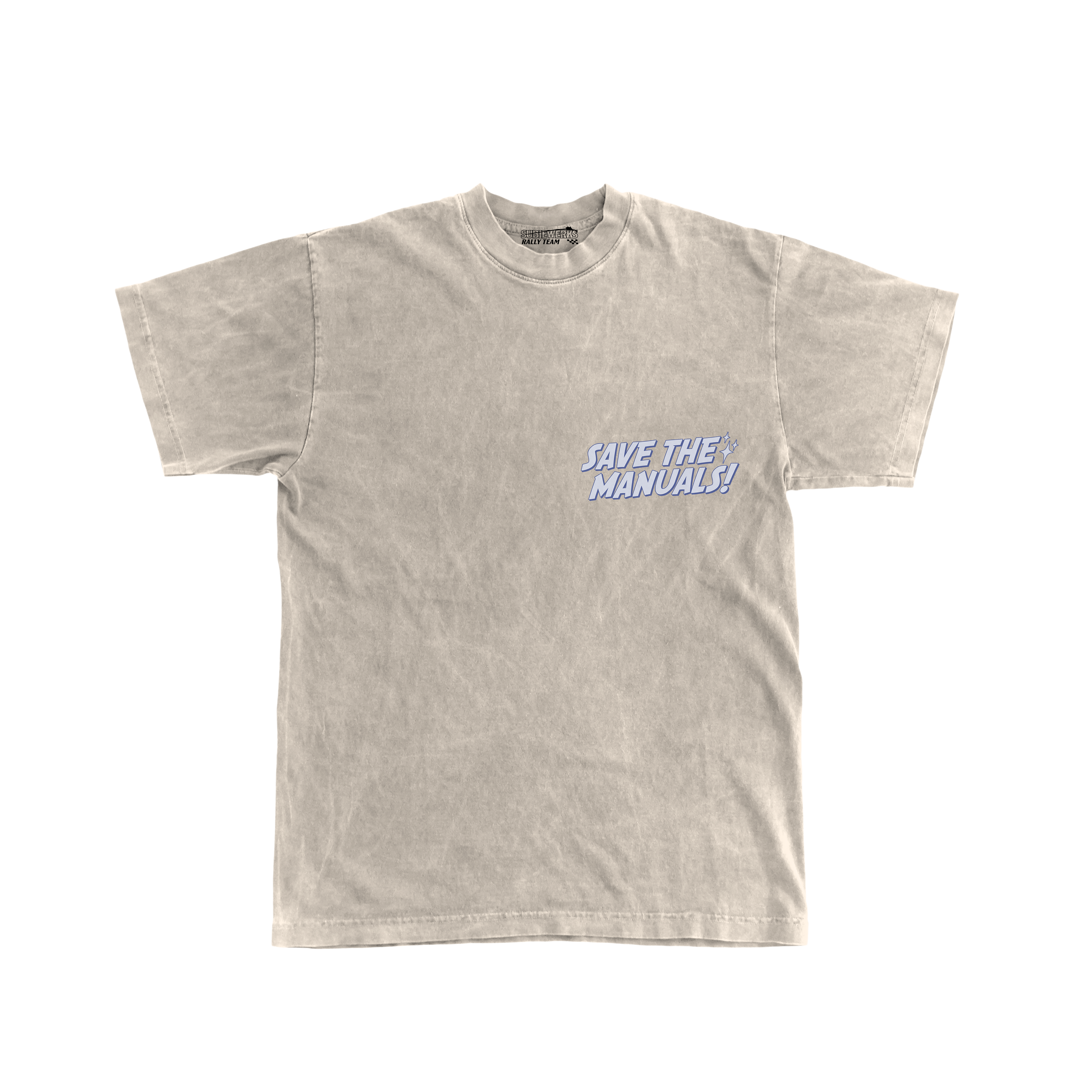 OVERSIZED SAVE THE MANUALS TEE