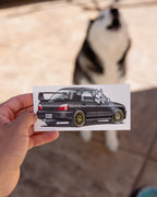 HUSKIES & SUBIES Sticker