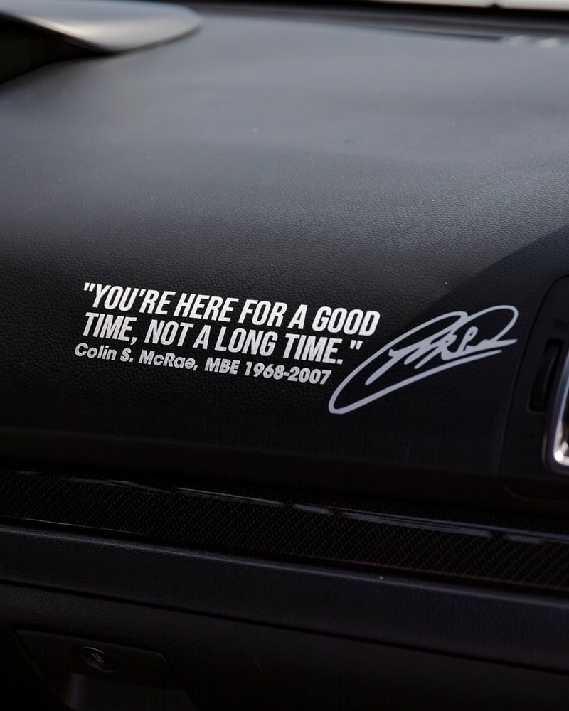 You're Here For A Good Time...