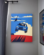 The Iconic Jump - Canvas