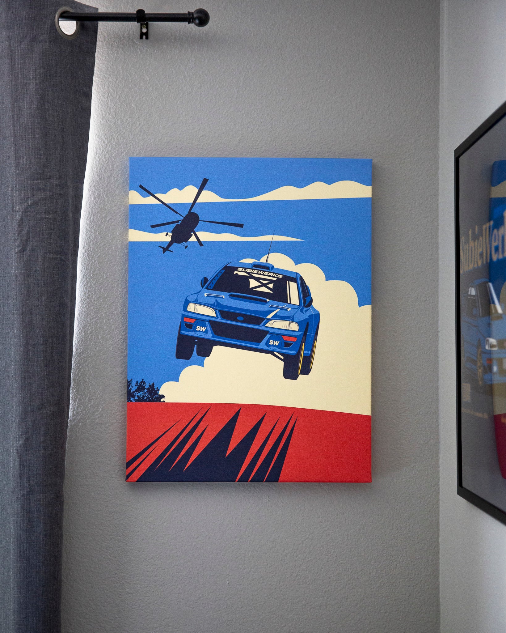 The Iconic Jump - Canvas