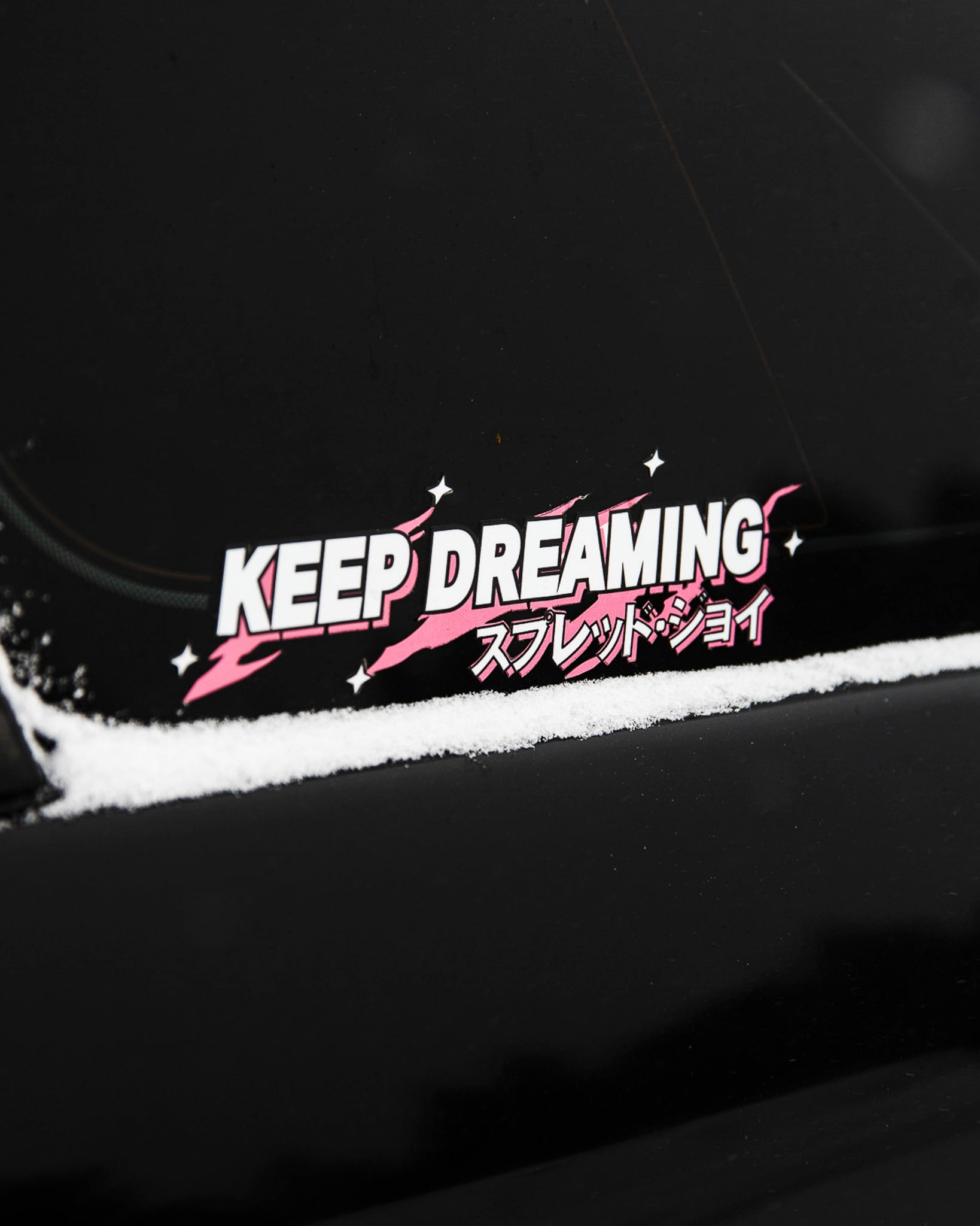 KEEP DREAMING GARAGE Sticker