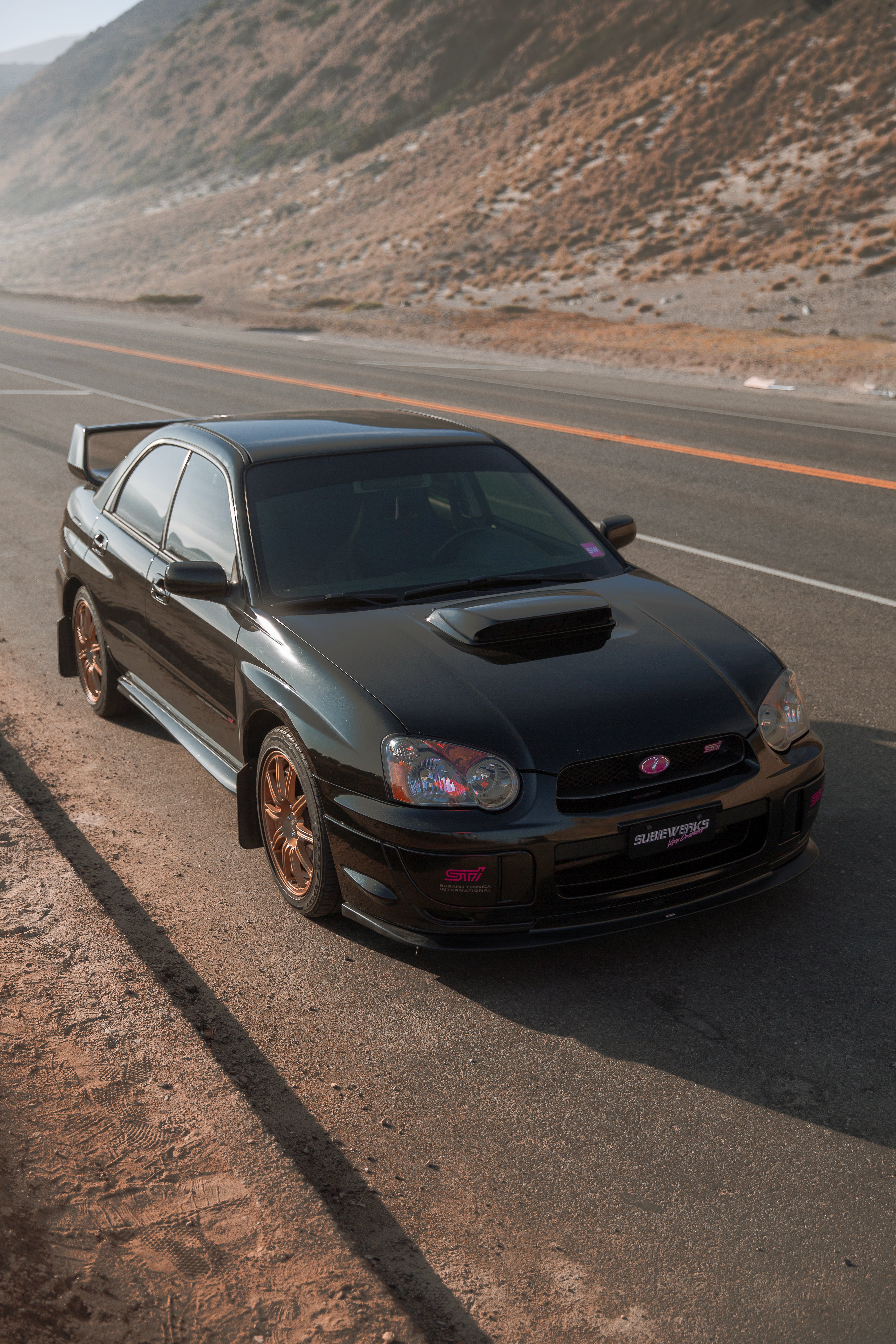 Matte Black Sun Strip
