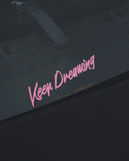 KEEP DREAMING ('80s Retro) Sticker