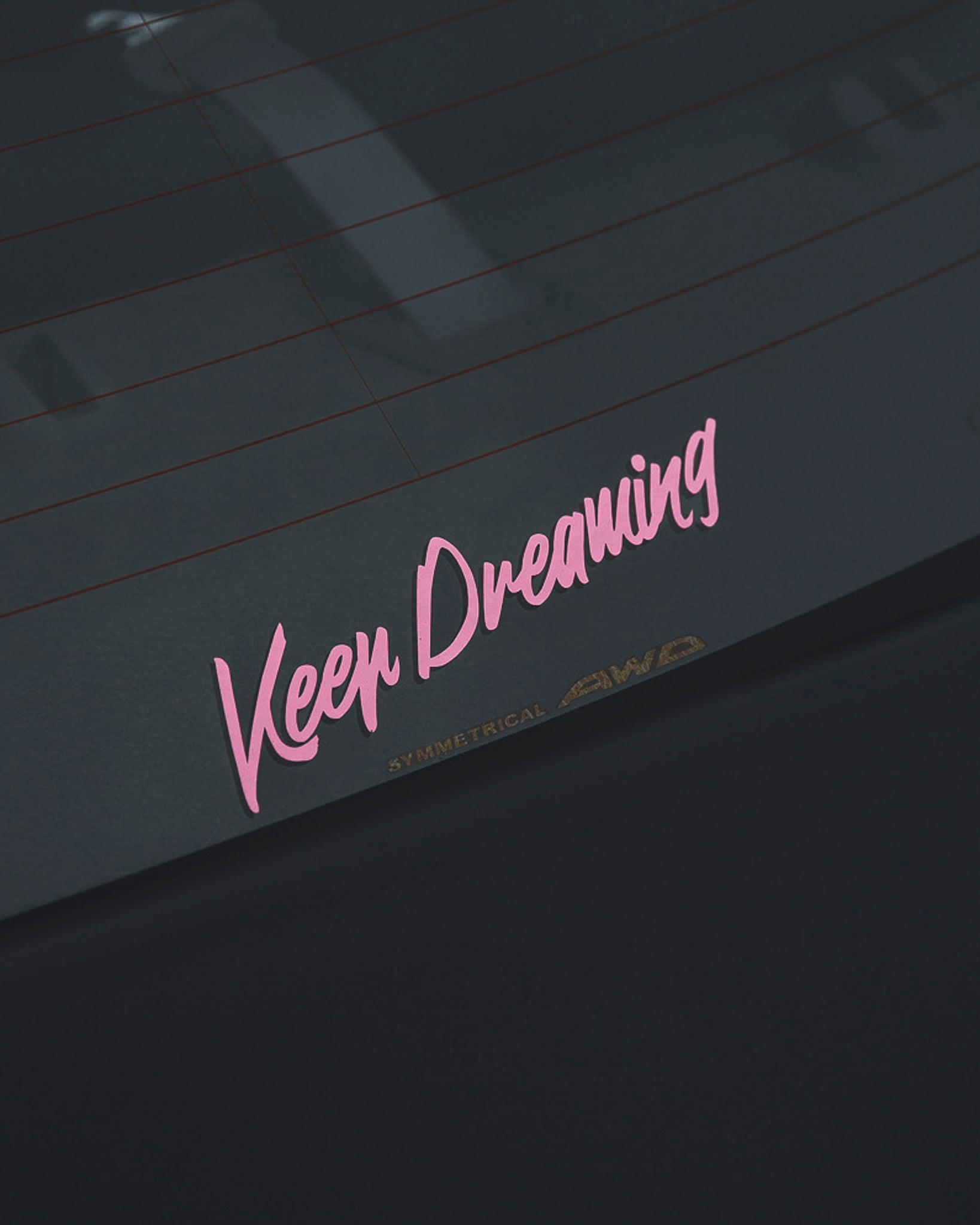KEEP DREAMING ('80s Retro) Sticker