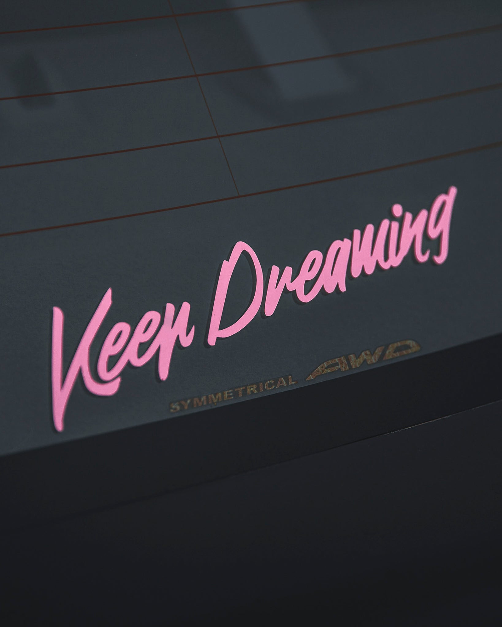 KEEP DREAMING ('80s Retro) Sticker
