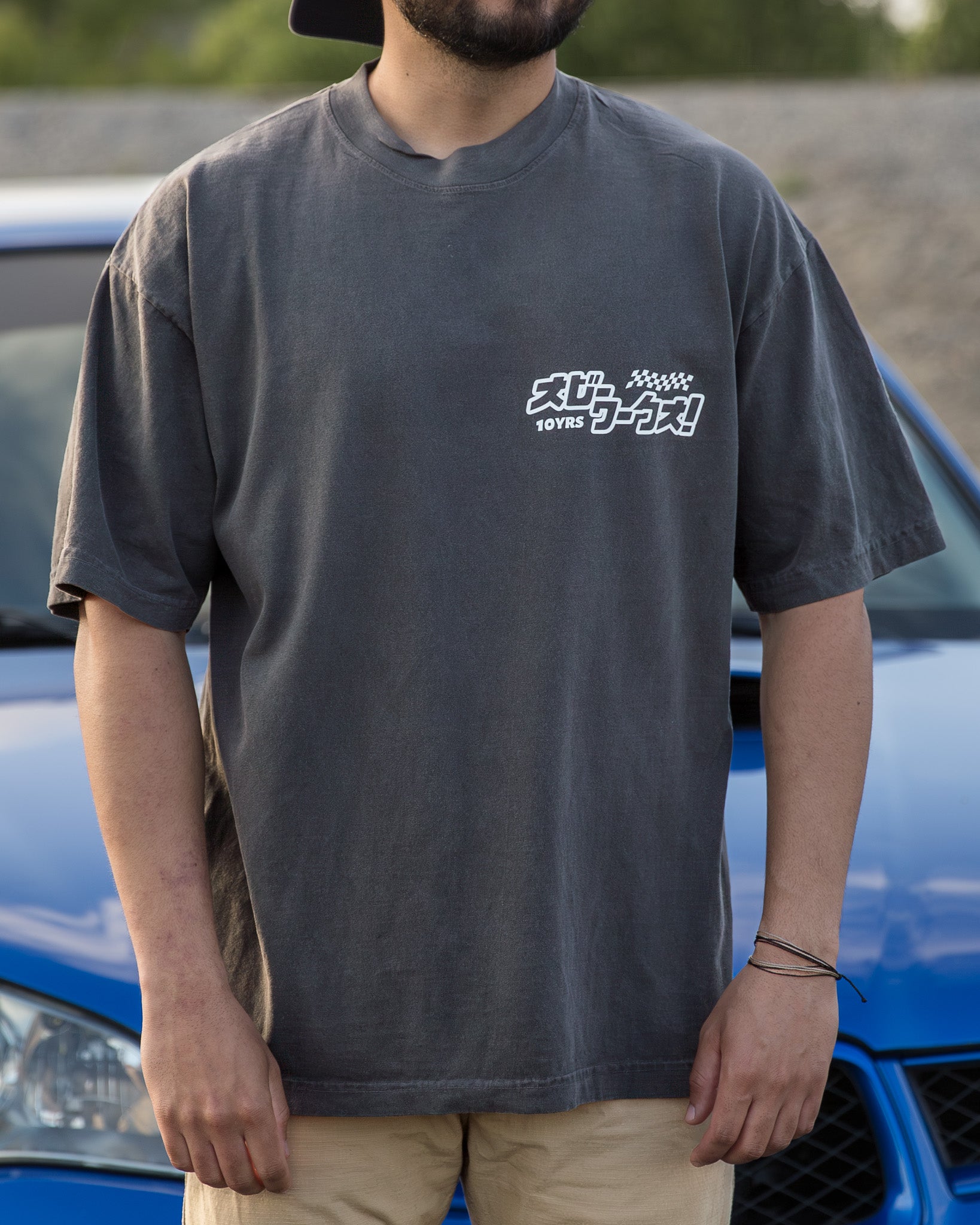 OVERSIZED 10YR ANNIVERSARY TEE